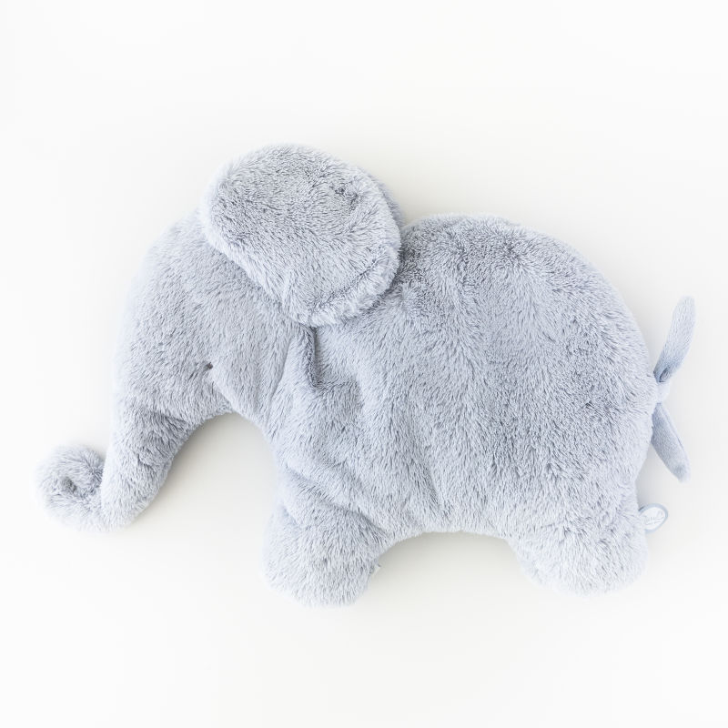  oscar léléphant peluche bleu 50 cm 